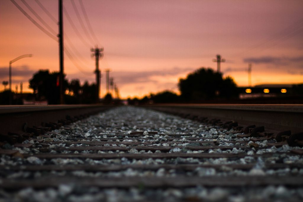 Local rail road tracks representing Morgan Hill property management service.